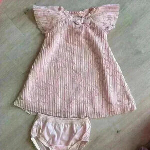 Carter’s lace light pink dress size 18m